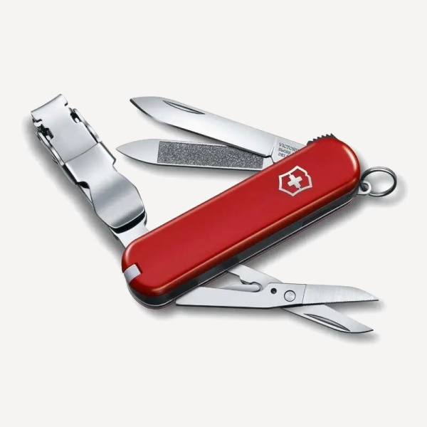 Книппер Victorinox NailClip 580 65мм, 8 функций (красный)